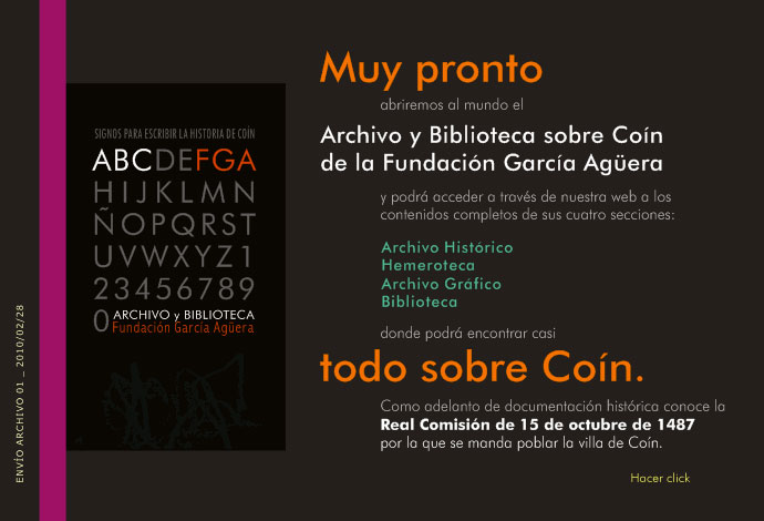 Archivo Fundaci&oacute;n Garc&iacute;a Ag&uuml;era - Avance 01