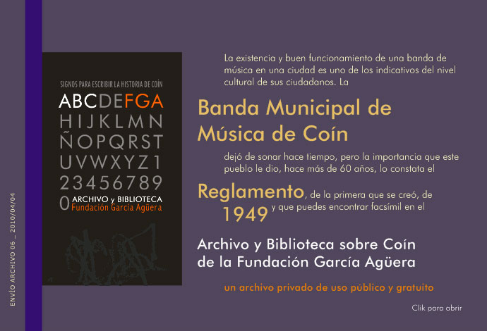 Archivo Fundaci&oacute;n Garc&iacute;a Ag&uuml;era - Avance 06