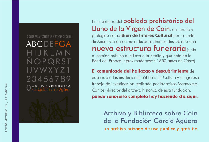 Cista Llano de la Virgen Co�n